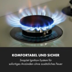 Victoria 4 Zonen Gaskochfeld 4-flammig Sabaf-Brenner Glaskeramik -Innovation Home Appliances Store 10035270 de 0005 logo