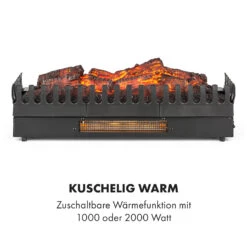 Kamini FXL Elektrischer Kamin Kamineinsatz 1000/2000W 2W LED Schwarz 10 Kamini FXL Elektrischer Kamin Kamineinsatz 1000/2000W 2W LED Schwarz -Innovation Home Appliances Store 10035275 de 0003 logo