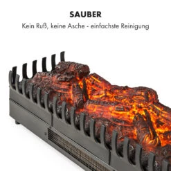 Kamini FXL Elektrischer Kamin Kamineinsatz 1000/2000W 2W LED Schwarz 11 Kamini FXL Elektrischer Kamin Kamineinsatz 1000/2000W 2W LED Schwarz -Innovation Home Appliances Store 10035275 de 0004 logo