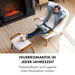 Kamini FXL Elektrischer Kamin Kamineinsatz 1000/2000W 2W LED Schwarz 12 Kamini FXL Elektrischer Kamin Kamineinsatz 1000/2000W 2W LED Schwarz -Innovation Home Appliances Store 10035275 de 0005 logo