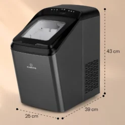 Partytime Eiswürfelmaschine Klareis 15kg/24h Edelstahl 13 Partytime Eiswürfelmaschine Klareis 15kg/24h Edelstahl -Innovation Home Appliances Store 10035295 yy 0011 dimensions
