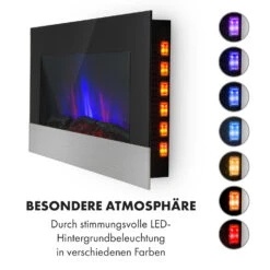 Basel Baseline Elektrokamin 2000 Watt 2 Heizstufen 7 Farben Glas -Innovation Home Appliances Store 10035296 de 0003 logo