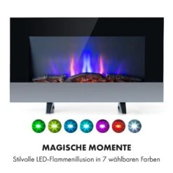 Basel Baseline Elektrokamin 2000 Watt 2 Heizstufen 7 Farben Glas -Innovation Home Appliances Store 10035296 de 0005 logo