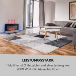 Basel Baseline Elektrokamin 2000 Watt 2 Heizstufen 7 Farben Glas -Innovation Home Appliances Store 10035296 de 0006 logo