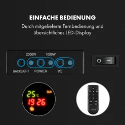 Basel Illumine Elektrokamin Flammenillusion 2000 W 2 Stufen Dimmbar 12 Basel Illumine Elektrokamin Flammenillusion 2000 W 2 Stufen Dimmbar -Innovation Home Appliances Store 10035297 de 0004 logo