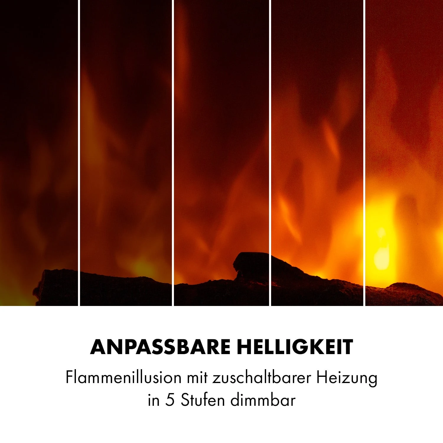 Basel Illumine Elektrokamin Flammenillusion 2000 W 2 Stufen Dimmbar 7 Basel Illumine Elektrokamin Flammenillusion 2000 W 2 Stufen Dimmbar – Bild 7