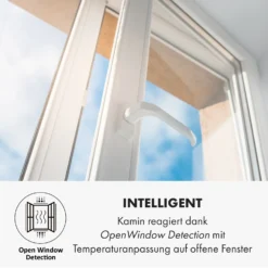 Alpbach Snow Elektrischer Kamin 1800W 2 Heizstufen 65 Cm Weißer Rahmen -Innovation Home Appliances Store 10035315 de 0004 logo