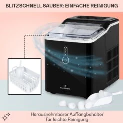 Chillout Eiswürfelmaschine Bulleteis 12kg/24h Wassertank: 1,5 L -Innovation Home Appliances Store 10035320 de 0005 usp