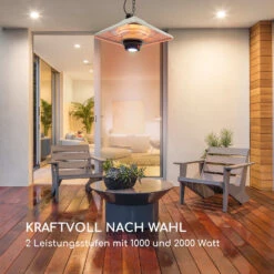 Heat Square Infrarot-Heizstrahler 1000/2000W Carbon IP24 LED 10 Heat Square Infrarot-Heizstrahler 1000/2000W Carbon IP24 LED -Innovation Home Appliances Store 10035345 de 0003 logo