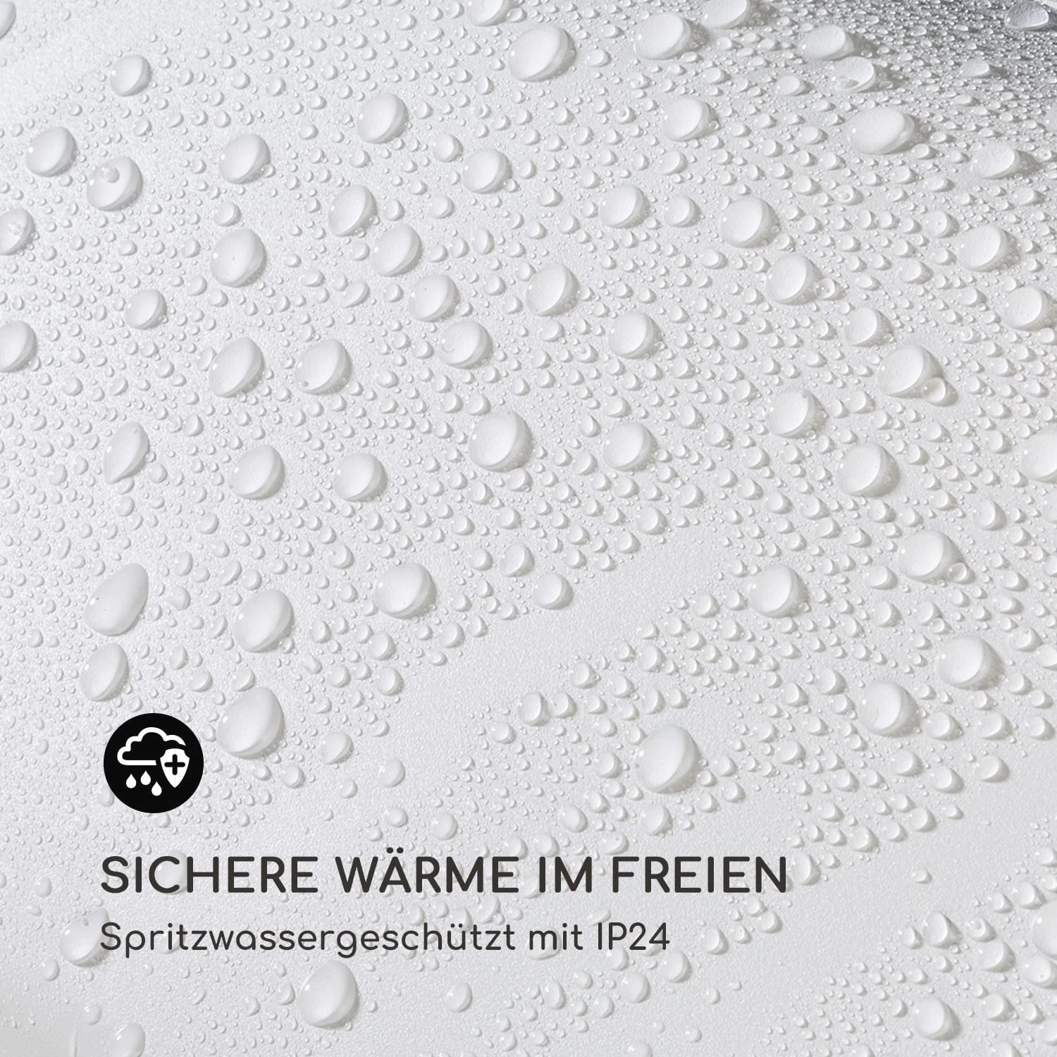 Heat Square Infrarot-Heizstrahler 1000/2000W Carbon IP24 LED 6 Heat Square Infrarot-Heizstrahler 1000/2000W Carbon IP24 LED – Bild 6