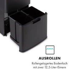 Royal Trash Matte Black Sensor-Mülleimer 72 Liter Edelstahl 15 Royal Trash Matte Black Sensor-Mülleimer 72 Liter Edelstahl -Innovation Home Appliances Store 10035365 de 0005 logo