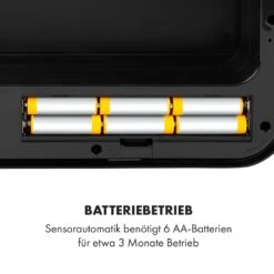 Royal Trash Matte Black Sensor-Mülleimer 72 Liter Edelstahl 18 Royal Trash Matte Black Sensor-Mülleimer 72 Liter Edelstahl -Innovation Home Appliances Store 10035365 de 0008 logo