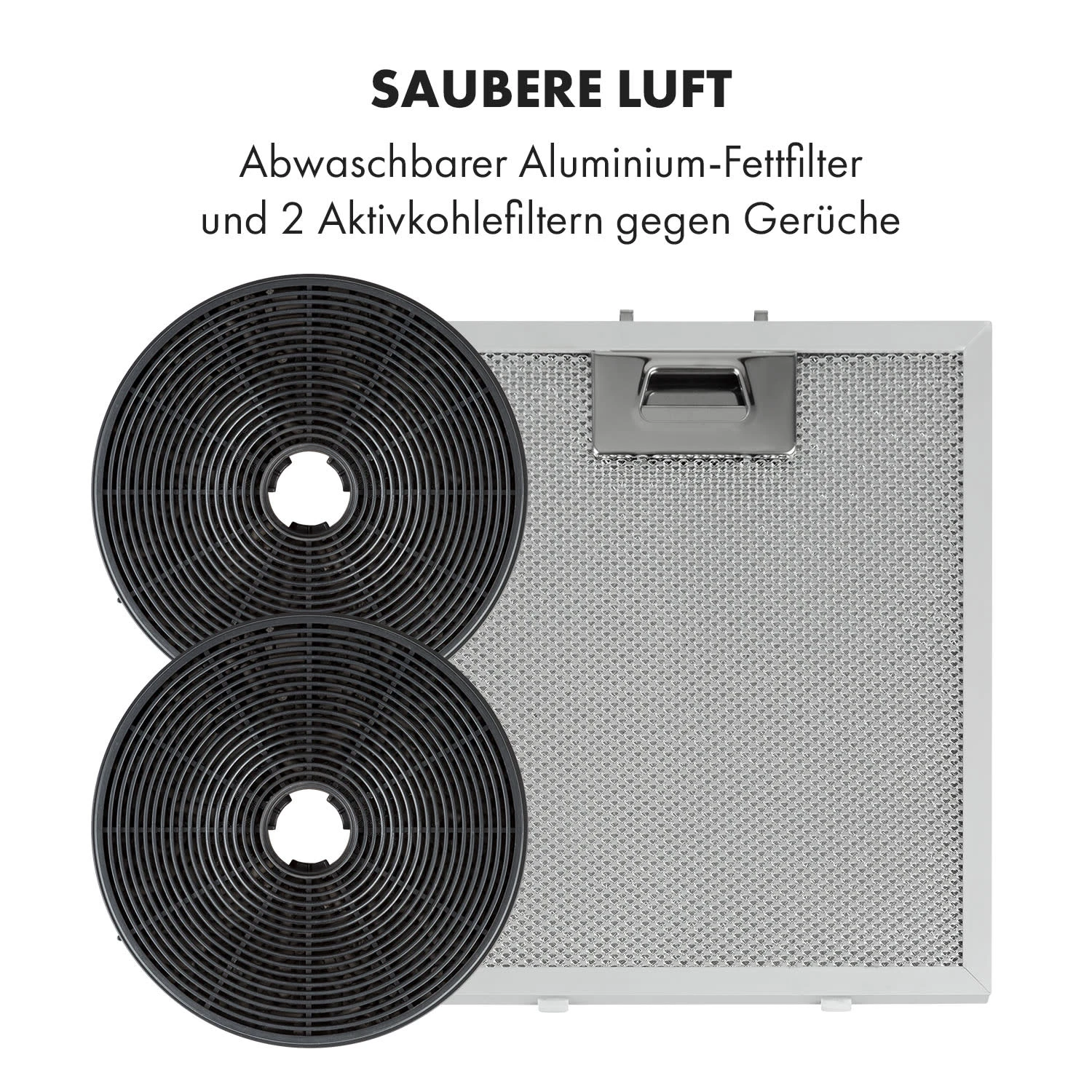 Skyfall Smart Inselabzugshaube Ø45cm Umluft 402m³/h LED 6 Skyfall Smart Inselabzugshaube Ø45cm Umluft 402m³/h LED – Bild 6