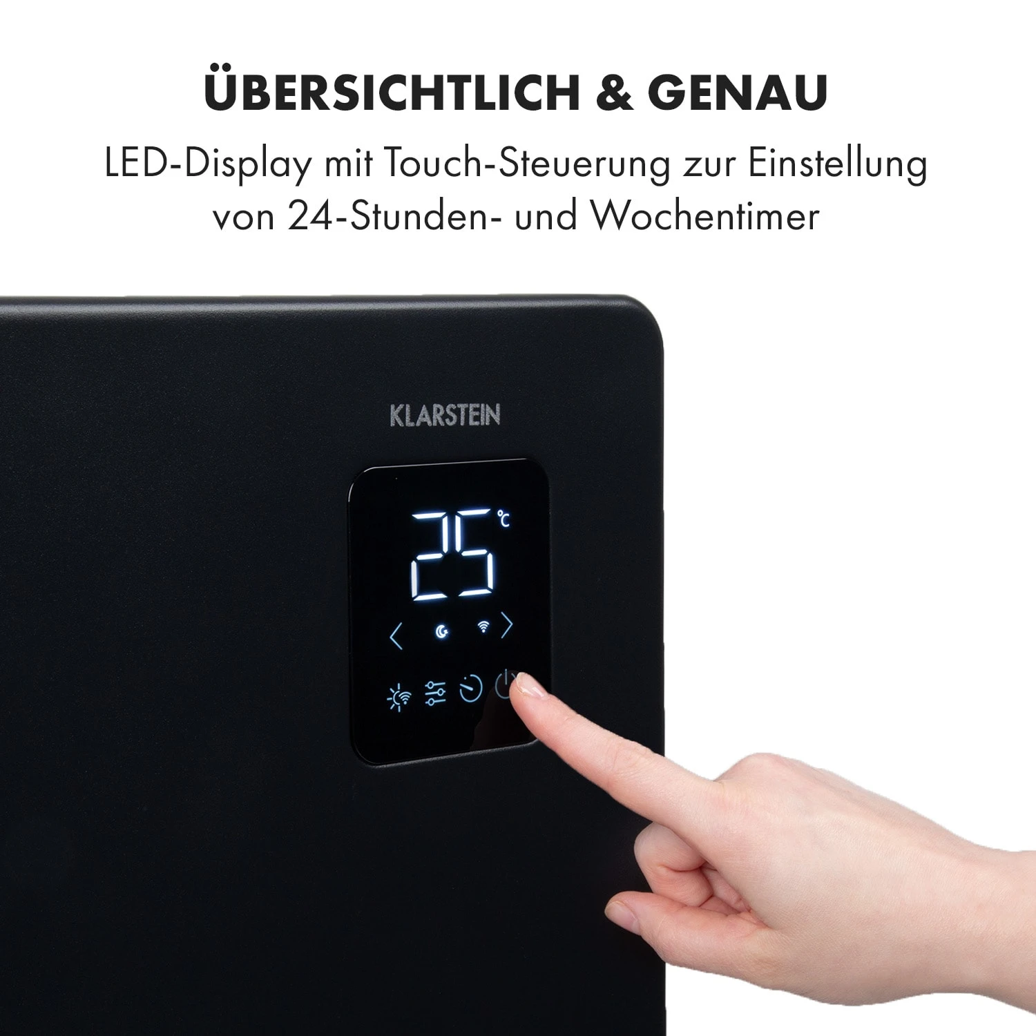Bansin Smart 1500 Konvektionsheizgerät 1500W App-Steuerung 4 Bansin Smart 1500 Konvektionsheizgerät 1500W App-Steuerung – Bild 4