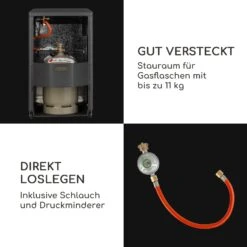 Andora Gasheizofen Gasheizer 3 Heizstufen Bis 4,2kW -Innovation Home Appliances Store 10035405 de 0003 logo
