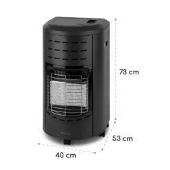 Andora Gasheizofen Gasheizer 3 Heizstufen Bis 4,2kW -Innovation Home Appliances Store 10035405 yy 0008 logo blumfeldt Andora Gasheizofen schwarz