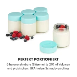 Gaia Greek Joghurt-Maker 1,26 L 6 Gläser Inkl. Sieb-Box -Innovation Home Appliances Store 10035435 de 0003 logo