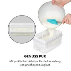 Gaia Greek Joghurt-Maker 1,26 L 6 Gläser Inkl. Sieb-Box -Innovation Home Appliances Store 10035435 de 0006 logo