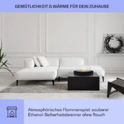 Phantasma Curve Ethanol-Kamin Rauch- & Geruchlos Edelstahl-Brenner Sicherheitsglas 10 Phantasma Curve Ethanol-Kamin Rauch- & Geruchlos Edelstahl-Brenner Sicherheitsglas -Innovation Home Appliances Store 10035457 de 0004 usp
