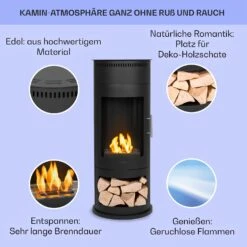 Phantasma Calor Ethanol-Kamin Rauch- & Geruchslos Sicherheitsglas -Innovation Home Appliances Store 10035461 de 0002 usp