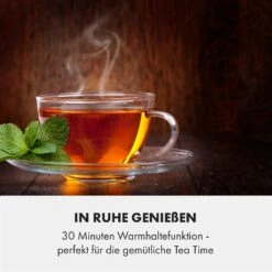 Tealicious Tee-Vollautomat 1300W 2-16 Min. 1 Liter 13 Tealicious Tee-Vollautomat 1300W 2-16 Min. 1 Liter -Innovation Home Appliances Store 10035475 de 0005 logo