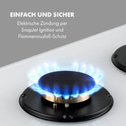 Goldflame Domino Gaskochfeld 2-flammig Messing-Brenner Glaskeramik 14 Goldflame Domino Gaskochfeld 2-flammig Messing-Brenner Glaskeramik -Innovation Home Appliances Store 10035498 de 0005 logo