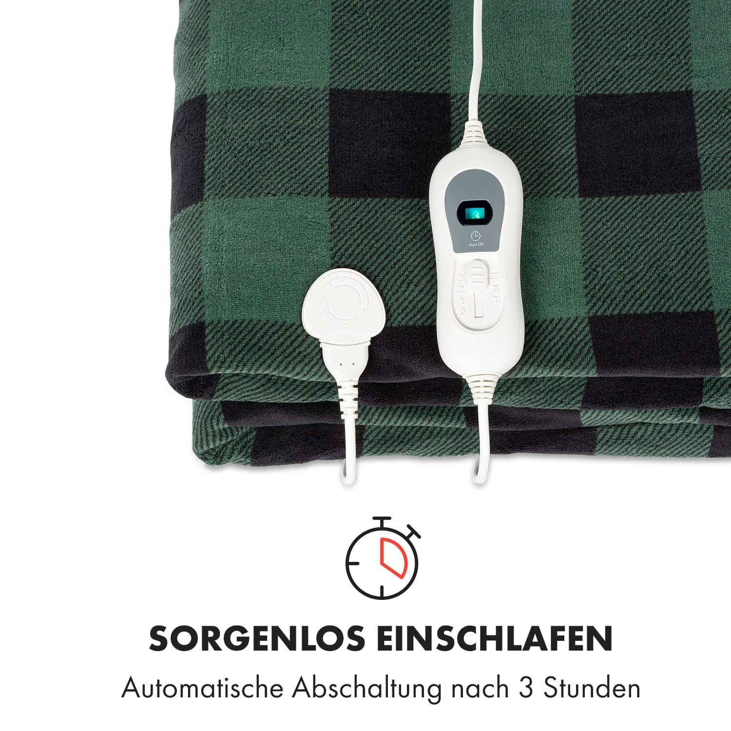 Dr. Watson XXL Heizdecke 3 Stufen Waschbar 200x180cm Mikroplüsch 4 Dr. Watson XXL Heizdecke 3 Stufen Waschbar 200x180cm Mikroplüsch – Bild 4