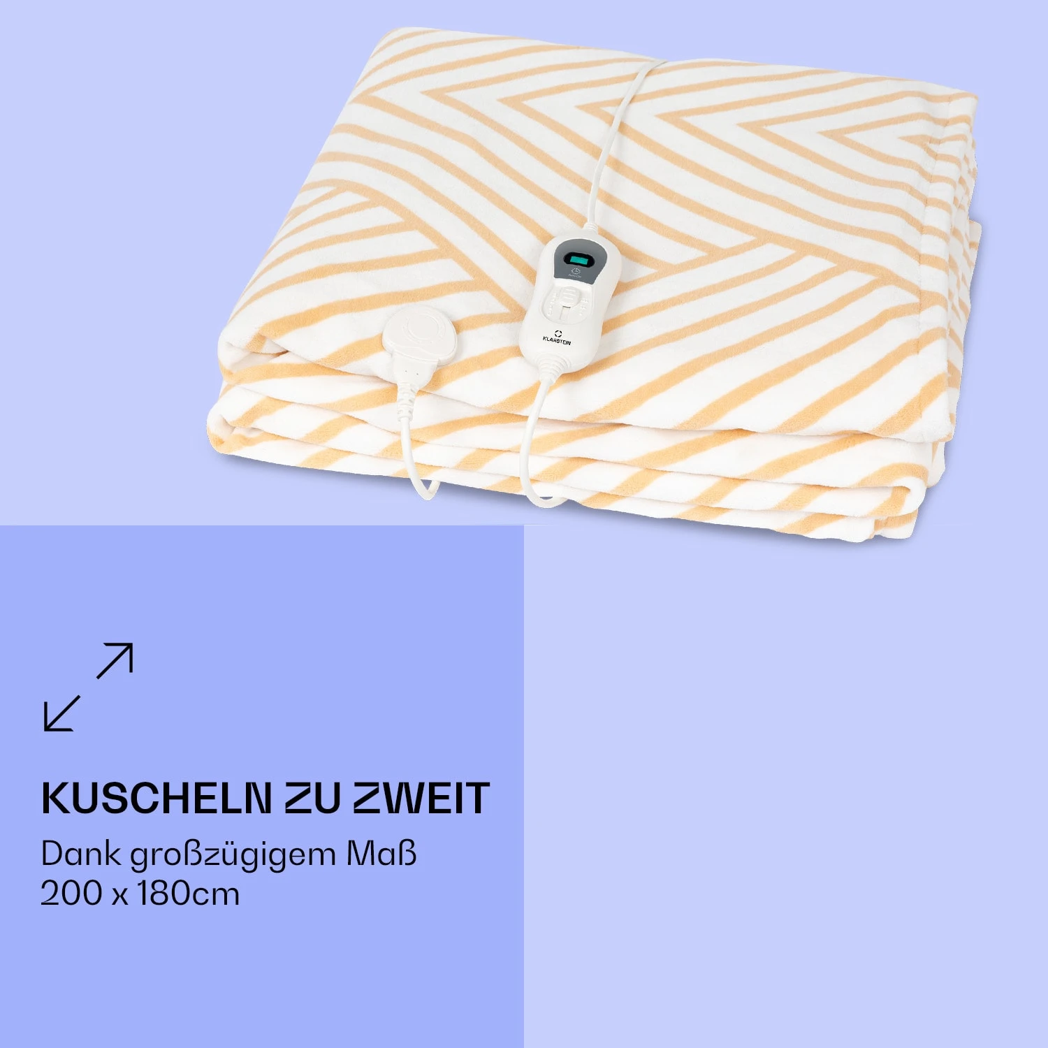 Dr. Watson XXL Heizdecke 3 Stufen Waschbar 200x180cm Mikroplüsch 5 Dr. Watson XXL Heizdecke 3 Stufen Waschbar 200x180cm Mikroplüsch – Bild 5