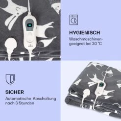 Dr. Watson XXL Heizdecke 3 Stufen Waschbar 200x180cm Coral Fleece -Innovation Home Appliances Store 10035503 de 0004 logo