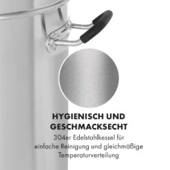 Brauheld Pro Maischekessel 3300W 70L 30-100°C Umwälzpumpe Edelstahl -Innovation Home Appliances Store 10035516 de 0007 logo