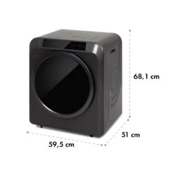 EZ Dry Wäschetrockner Ablufttrockner 1500W 6kg 60cm -Innovation Home Appliances Store 10035544 yy 0008 logo Klarstein Waeschetrockner EZ Dry grau