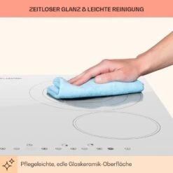 Virtuosa 4 Einbaukochfeld 4 Zonen 6500W Glaskeramik -Innovation Home Appliances Store 10035552 de 0008 usp