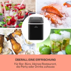 Arctic Porter Eiswürfelmaschine Bullet-Eis 12kg/24h Edelstahl -Innovation Home Appliances Store 10035553 de 0003 usp