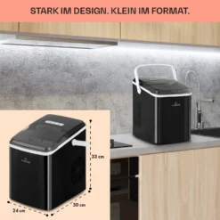 Arctic Porter Eiswürfelmaschine Bullet-Eis 12kg/24h Edelstahl -Innovation Home Appliances Store 10035553 de 0006 usp
