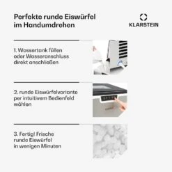 Icefestival Bullet Eiswürfelbereiter 400W 1,9l 20kg/24h 10 Icefestival Bullet Eiswürfelbereiter 400W 1,9l 20kg/24h -Innovation Home Appliances Store 10035578 de 0004 usp