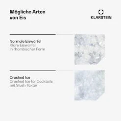 Icefestival Cube Eiswürfelbereiter 400W 1,9l 20kg/24h -Innovation Home Appliances Store 10035579 de 0005 usp