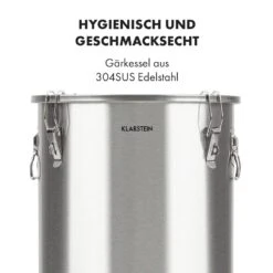 Gärkeller Pro XL Fermentierkessel 60 Liter Ablassventil 304-Edelstahl -Innovation Home Appliances Store 10035622 de 0006 logo