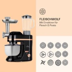 Lucia Elegance Küchenmaschine Mixer Fleischwolf 2000W BPA-frei -Innovation Home Appliances Store 10035639 de 0005 logo