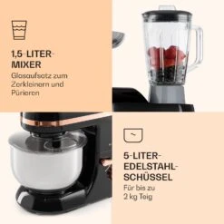 Lucia Elegance Küchenmaschine Mixer Fleischwolf 2000W BPA-frei -Innovation Home Appliances Store 10035639 de 0006 logo