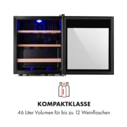 Vinamour 12 Uno Weinkühlschrank 12Fl./46l 4-18°C 40dB -Innovation Home Appliances Store 10035673 de 0004 logo