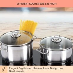 Cookbuddy Doppel-Kochfeld 2400W 5 Leistungsstufen Glaskeramik -Innovation Home Appliances Store 10035705 de 0003 usp