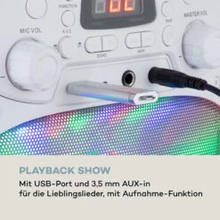 StarMaker Plus Karaoke-Anlage Karaokemaschine Bluetooth USB CD LED-Show RCA -Innovation Home Appliances Store 10035747 de 0007 logo