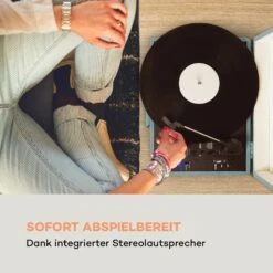 Peggy Sue BT Plattenspieler Stereolautsprecher USB BT Tragbar 15 Peggy Sue BT Plattenspieler Stereolautsprecher USB BT Tragbar -Innovation Home Appliances Store 10035750 de 0006 logo