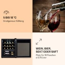 Ultimo 16 Uno Weinkühlschrank 42l Touch-Bedienfeld 16 Flaschen 5-18°C -Innovation Home Appliances Store 10035777 de 0003 logo