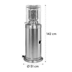 Heatwave Gasheizstrahler 10 KW (728 G/h) Bodenrollen Schutzcover Piezozündung -Innovation Home Appliances Store 10035957 yy 0008 logo