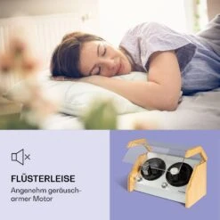 Garonne 4 Uhrenbeweger, 2 Drehteller, 4 Uhren, 3 Geschwindigkeiten, 4 Modi, Bambus -Innovation Home Appliances Store 10036042 de 0004 logo