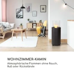 Fiamme Tamburo Ethanol-Kamin Edelstahl-Brenner 0,8Ltr 4-5 H Brenndauer -Innovation Home Appliances Store 10036076 de 0004 logo