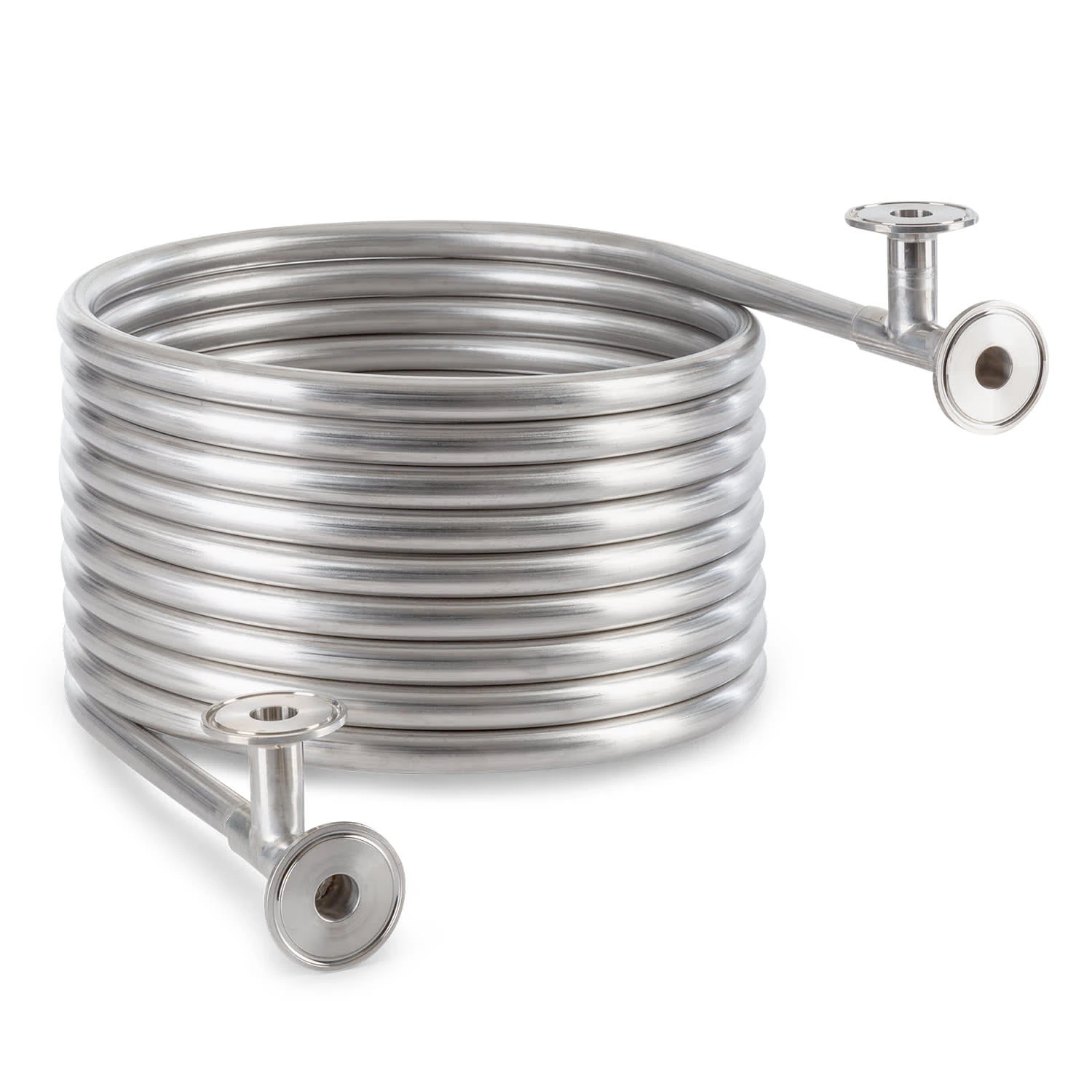 Counterflow Gegenstromkühler Ø28cm 9 Schleifen 304 Edelstahl 1 Counterflow Gegenstromkühler Ø28cm 9 Schleifen 304 Edelstahl