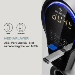 Areal 525 DG 5.1-Surround-System 125W RMS Opt-In BT USB SD AUX Fernbedienung 12 Areal 525 DG 5.1-Surround-System 125W RMS Opt-In BT USB SD AUX Fernbedienung -Innovation Home Appliances Store 10036136 de 0005 logo