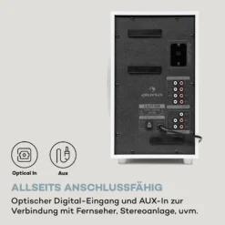 Areal 525 DG 5.1-Surround-System 125W RMS Opt-In BT USB SD AUX Fernbedienung 14 Areal 525 DG 5.1-Surround-System 125W RMS Opt-In BT USB SD AUX Fernbedienung -Innovation Home Appliances Store 10036136 de 0007 logo